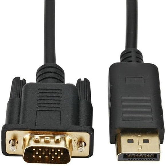 Gizzu 1080P Poly DisplayPort to VGA Cable 1.8 Meter Length