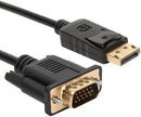 Gizzu 1080P Poly DisplayPort to VGA Cable 1.8 Meter Length-1